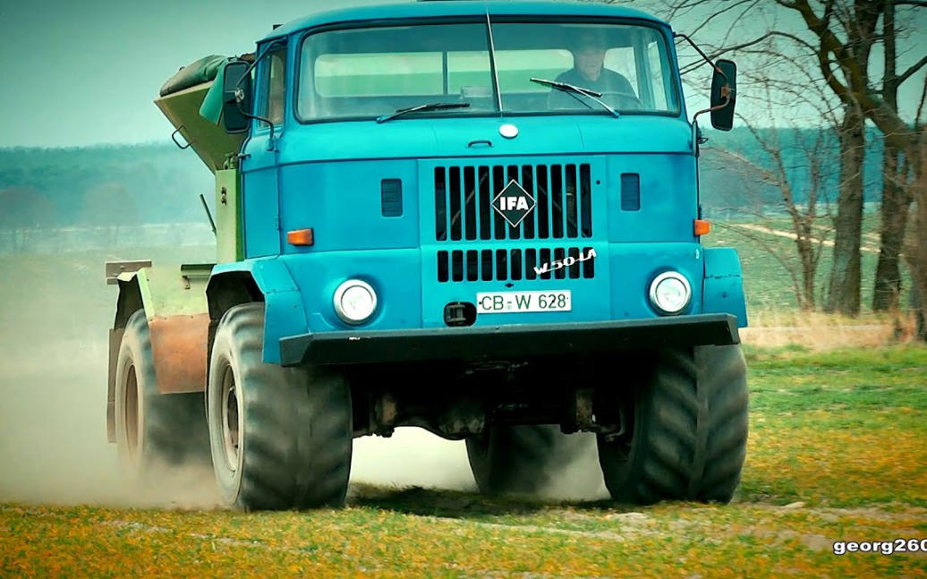 儿时回忆-东德ifa依法卡车.