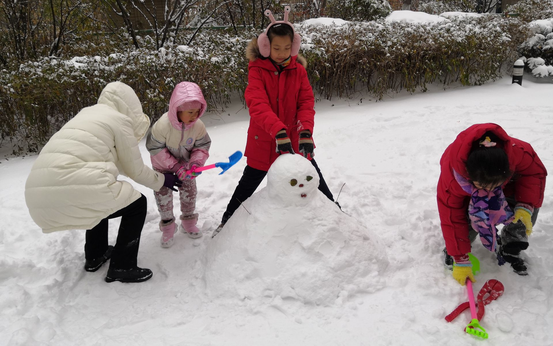 [图]沈阳暴雪V观察：雪中即景-街拍纪实