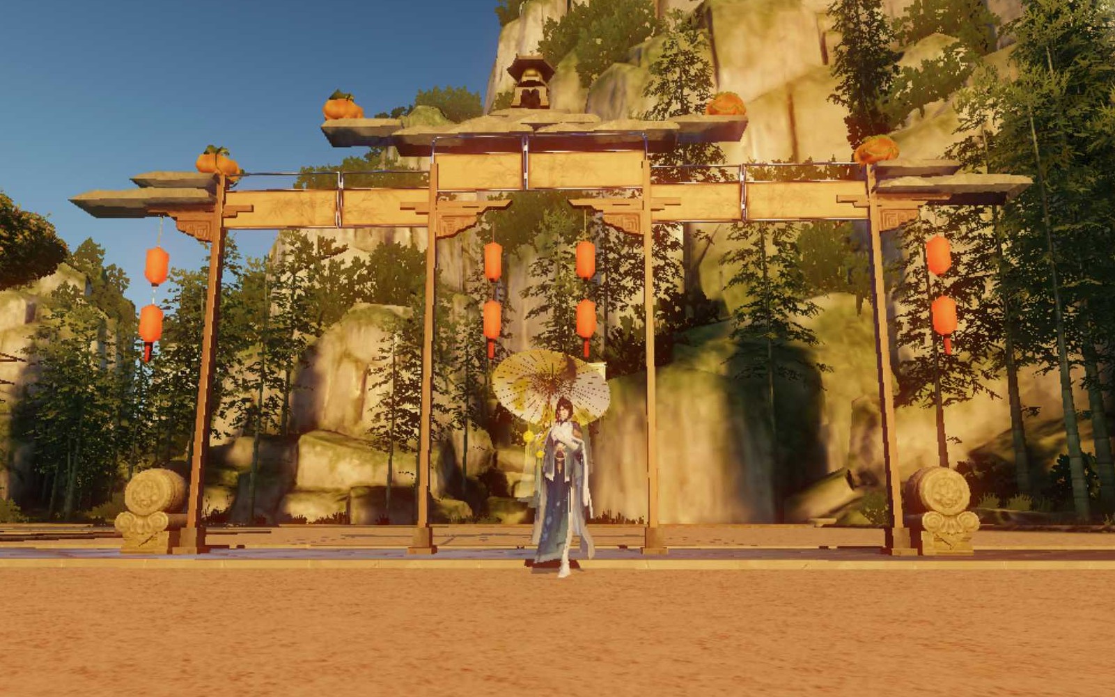 原创楚留香楚留香家园龙门牌坊