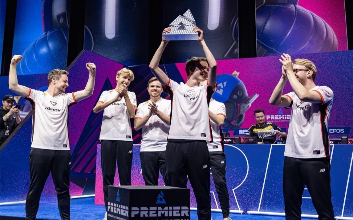 【blast2023春季决赛】heroic夺冠捧杯时刻!l csgo