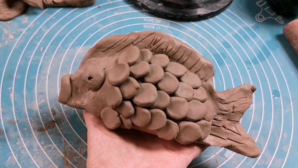 【十月传灯】陶艺培训,亲子体验,鱼