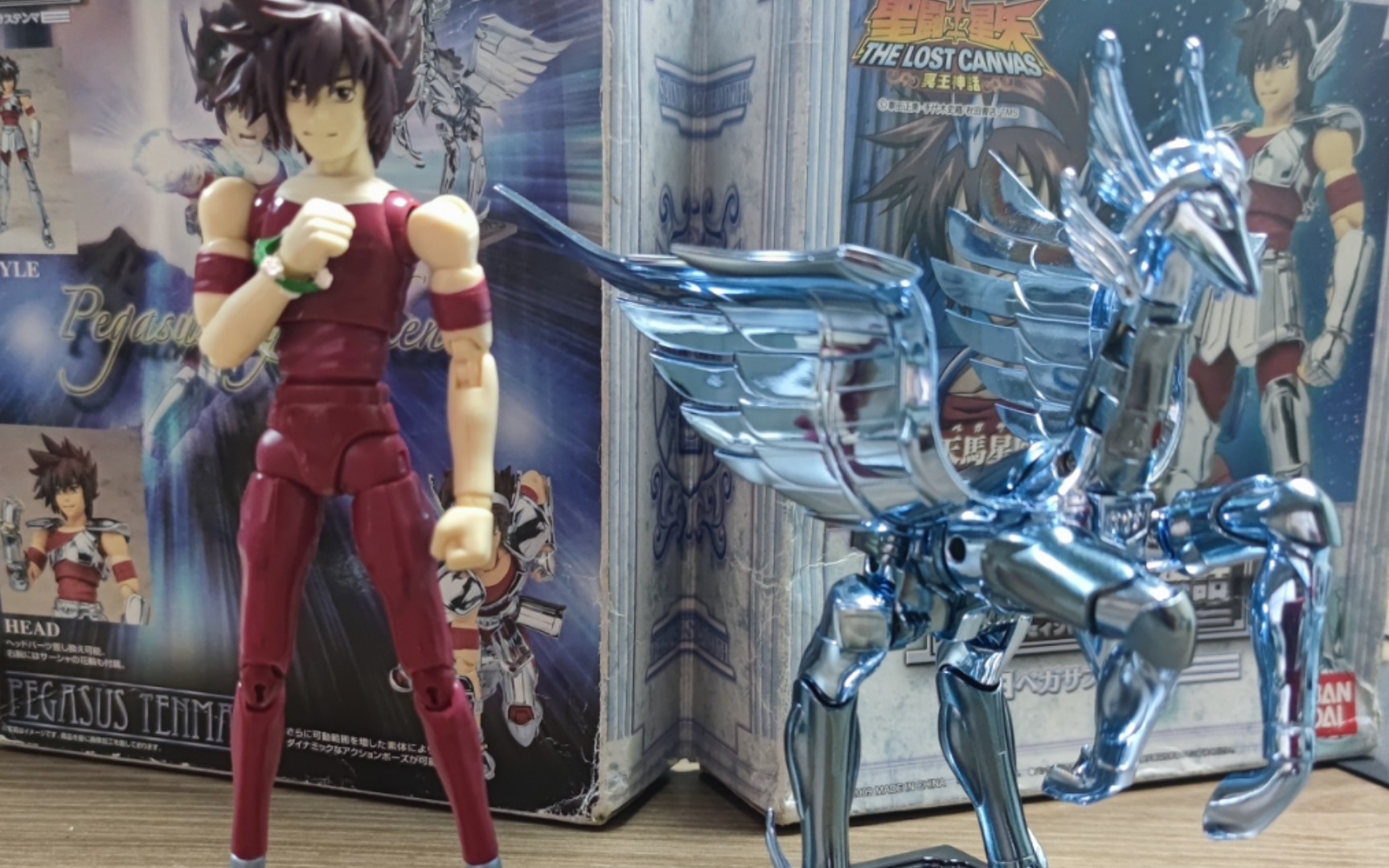 【天涯开箱】 圣斗士星矢圣衣神话冥王神话lc天马座天马试玩