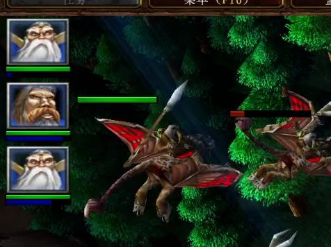 【魔兽多种族3c】飞龙惨遭双大法xiaoy克制,新人风间崭露头角