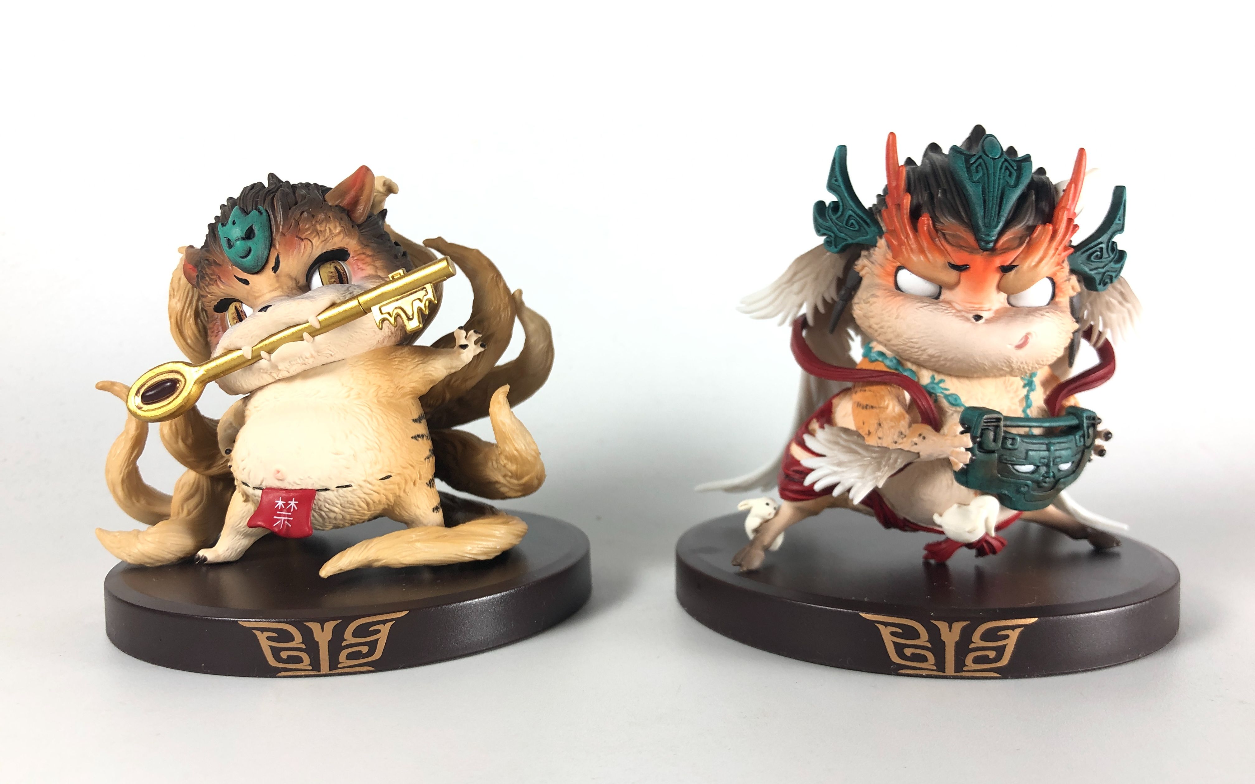 山海经 昆仑天团 英招 陆吾 守护系列手办【龙哥制作】