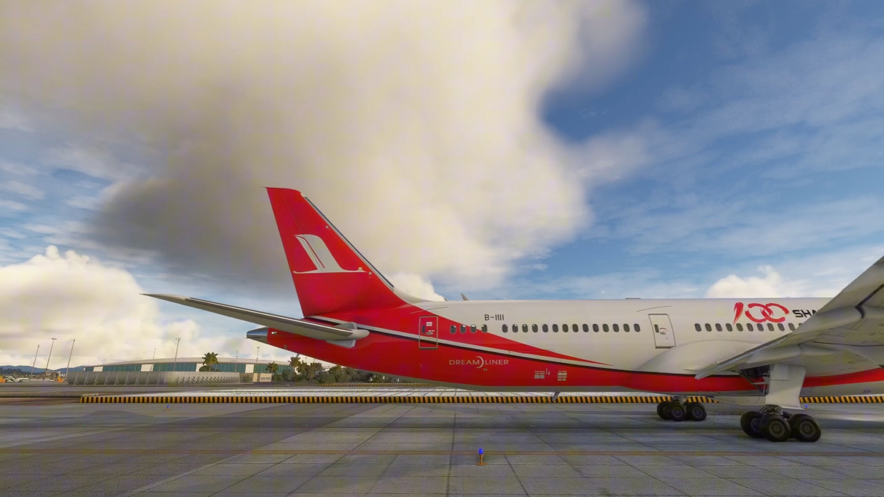 看看模拟飞行里面的国内航司波音787系列客机