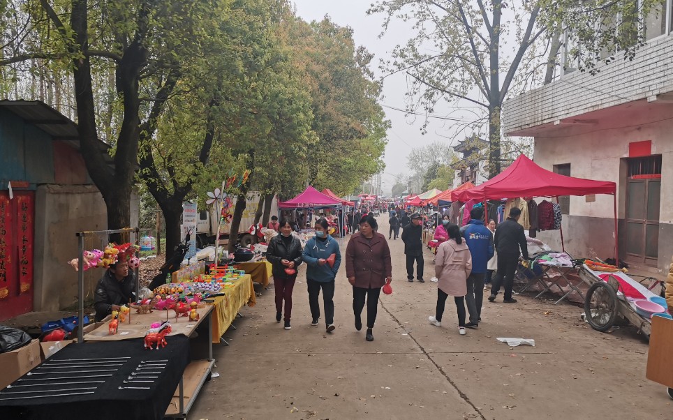 安徽合肥农村庙会盛况,方圆十里农民来赶集,民俗文化魅力真大!