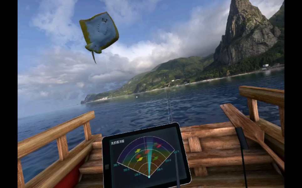 vr实况钓鱼,赤红魔鬼鱼100%必中钓法,技巧分享!