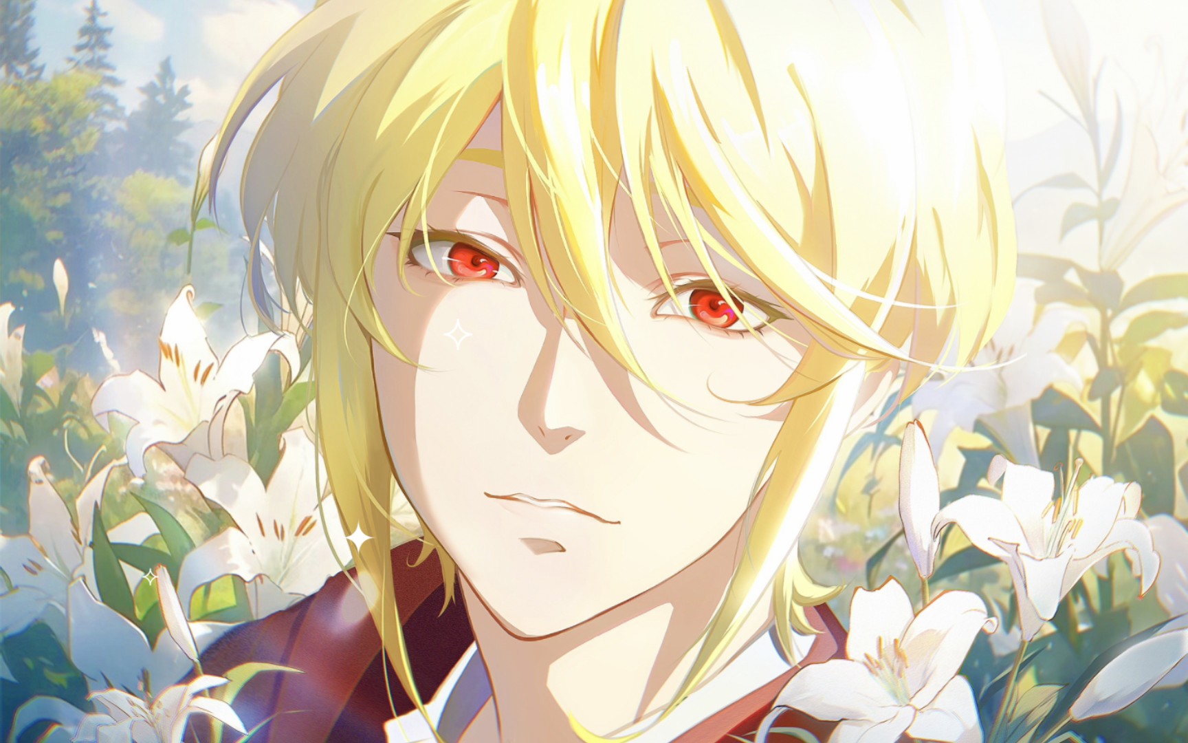 【绘画过程】我于杀戮之中绽放,亦如黎明般的花朵