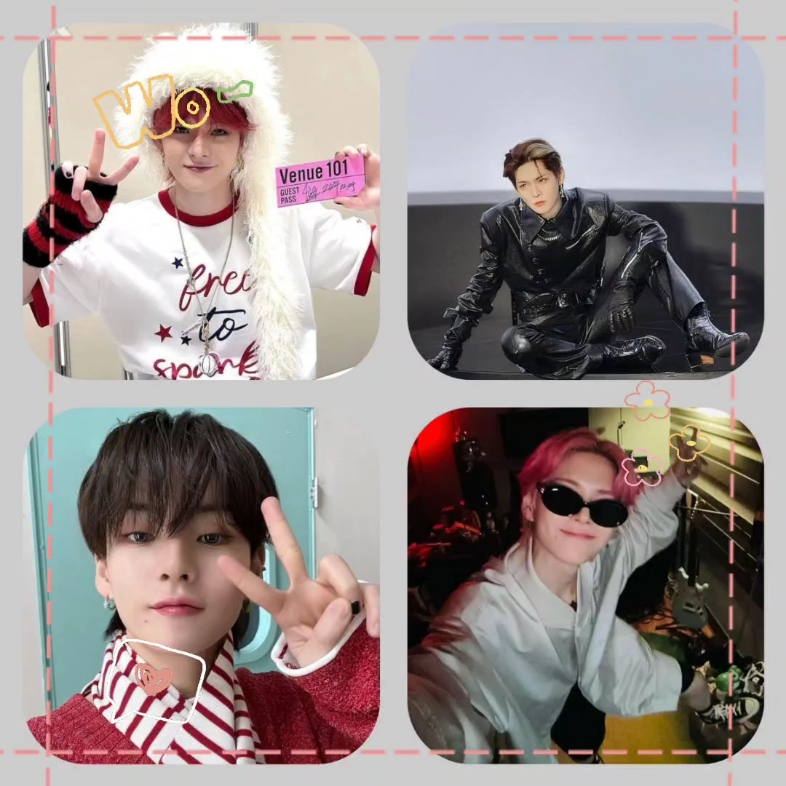 kpop人从不缺头像之男爱豆第四弹