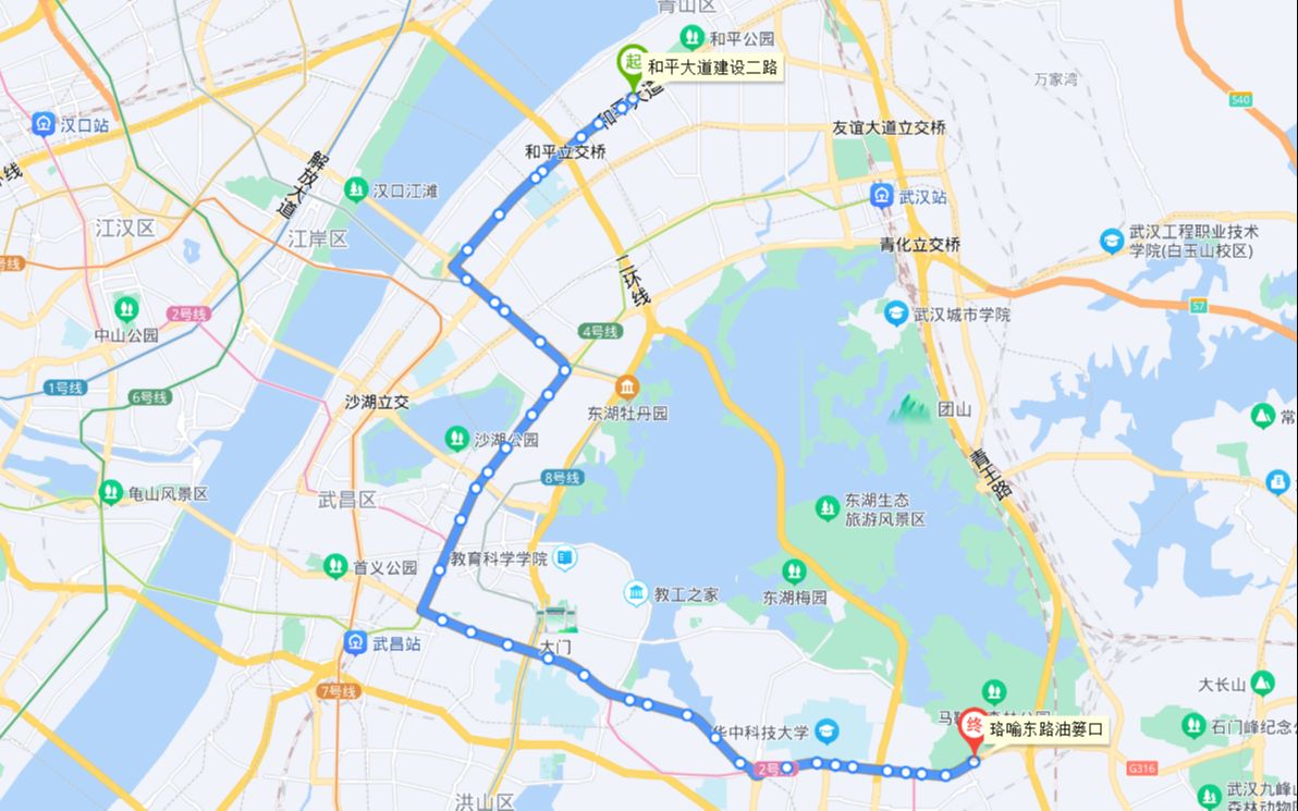 【水视频系列】武汉公交 702路 全程原声原速