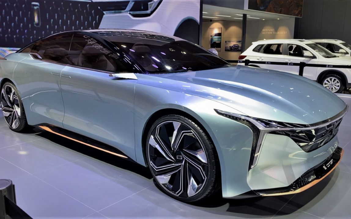 一汽奔腾b2 concept概念车亮相成都车展,超高颜值燃爆全场