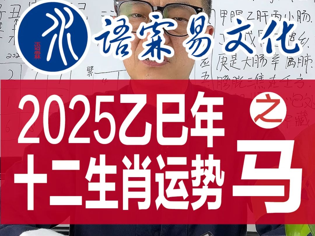 2025年乙巳蛇年运势分析——生肖马哔哩哔哩bilibili