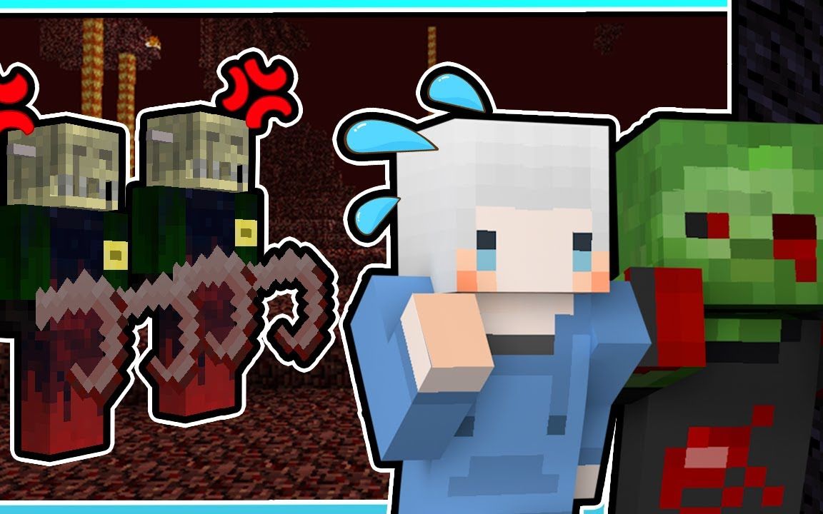 我的世界小白解说多人末日僵尸21 更加强大的地狱级殭尸 在地狱待不到