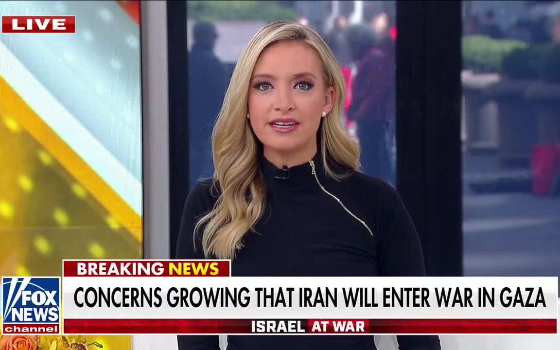 [图]Fox News | Retired general warns Iran entering Gaza War | Kayleigh McEnany