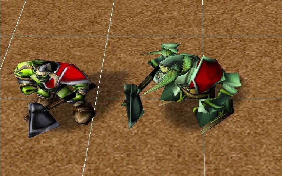 魔兽争霸3生死对决 兽族步兵