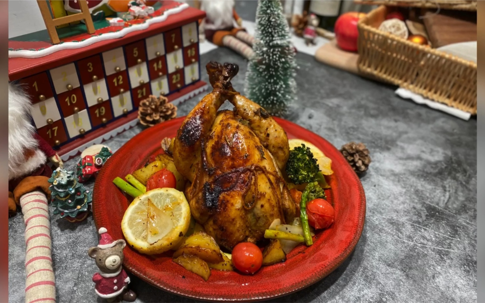 【圣诞就要有仪式感】我们来吃圣诞烤鸡吧!