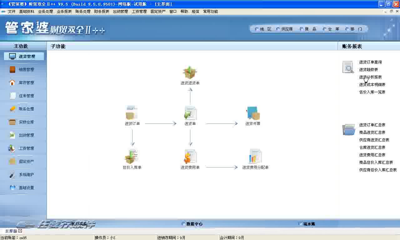 管家婆普及版全套(视频教程02进)货管理哔哩哔哩bilibili