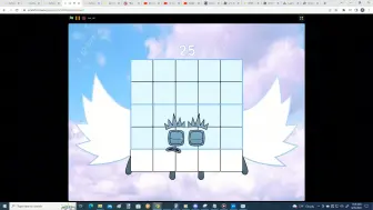 Download Video: 【搬运】Numberblocks逐渐升华-25～25