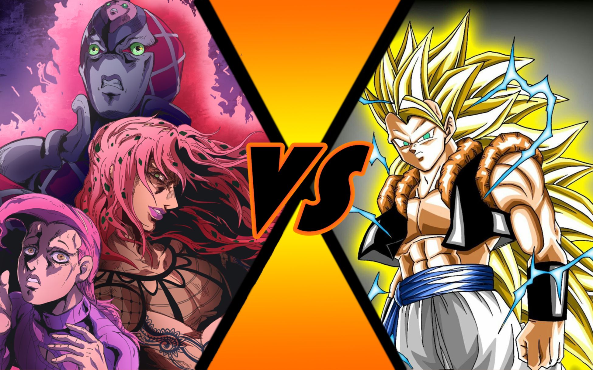 【mugen】迪亚波罗vs超3悟吉塔【jojo x 龙珠】【第三期】