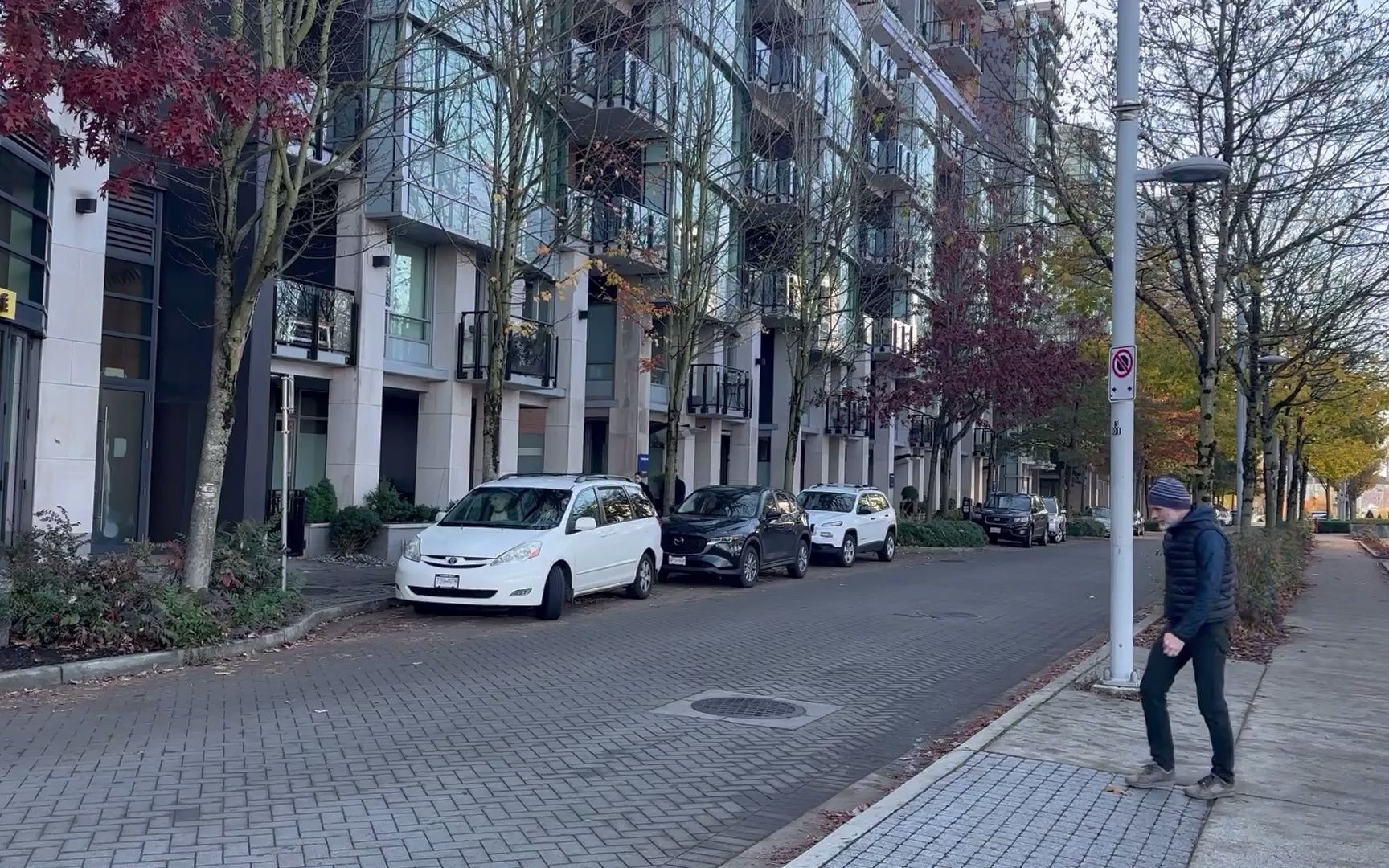 加拿大温哥华街头一景 , #身边的风景 #城市街拍