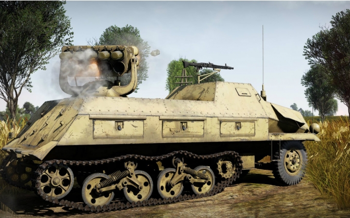 warthunder|战争雷霆 - panzerwerfer 42 auf.
