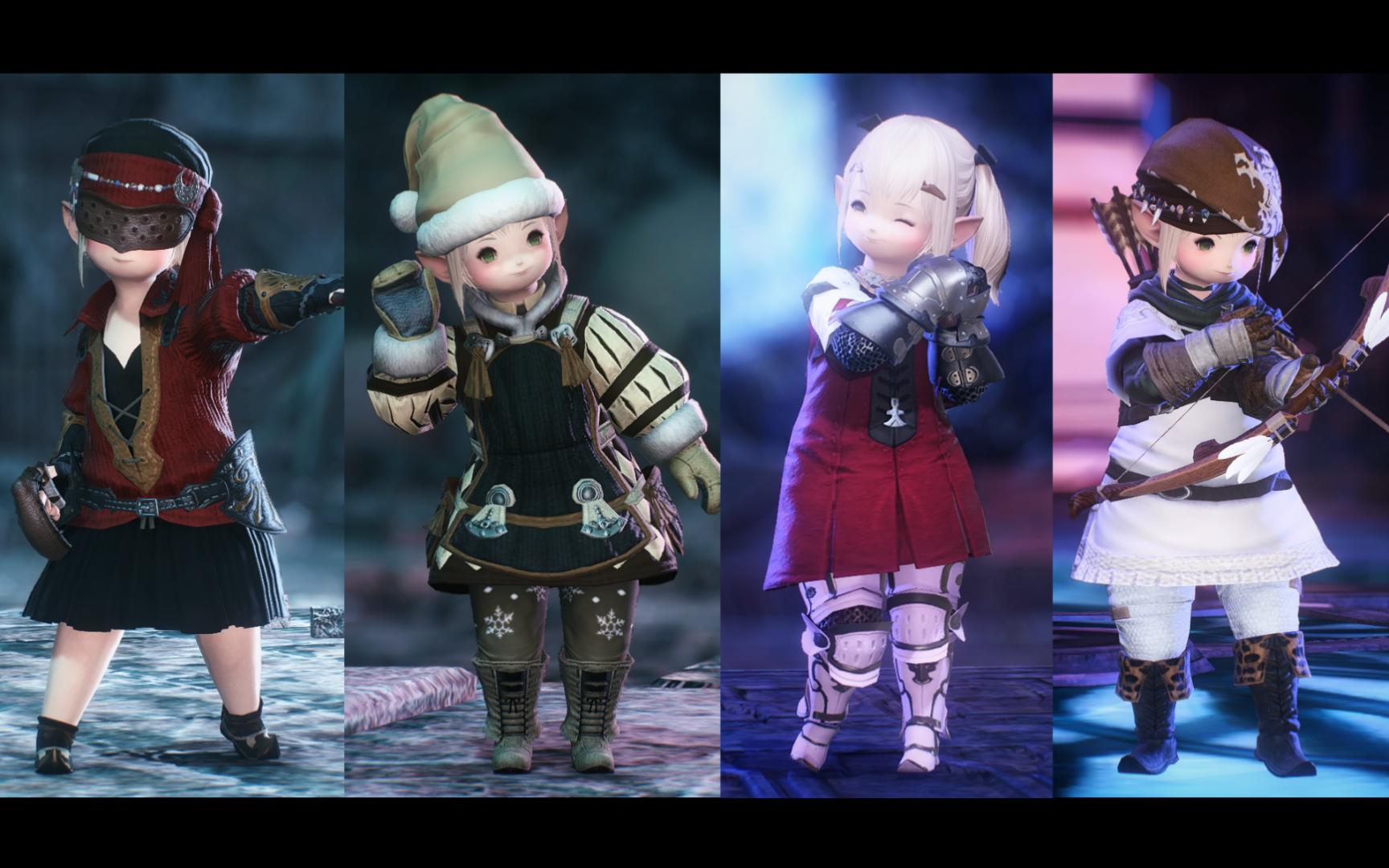 ff14服装模特图片