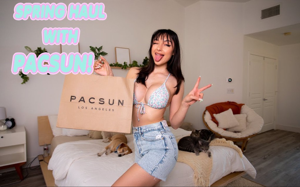 换衣服视频:|| Pacsun 迷你的服装哔哩哔哩bilibili