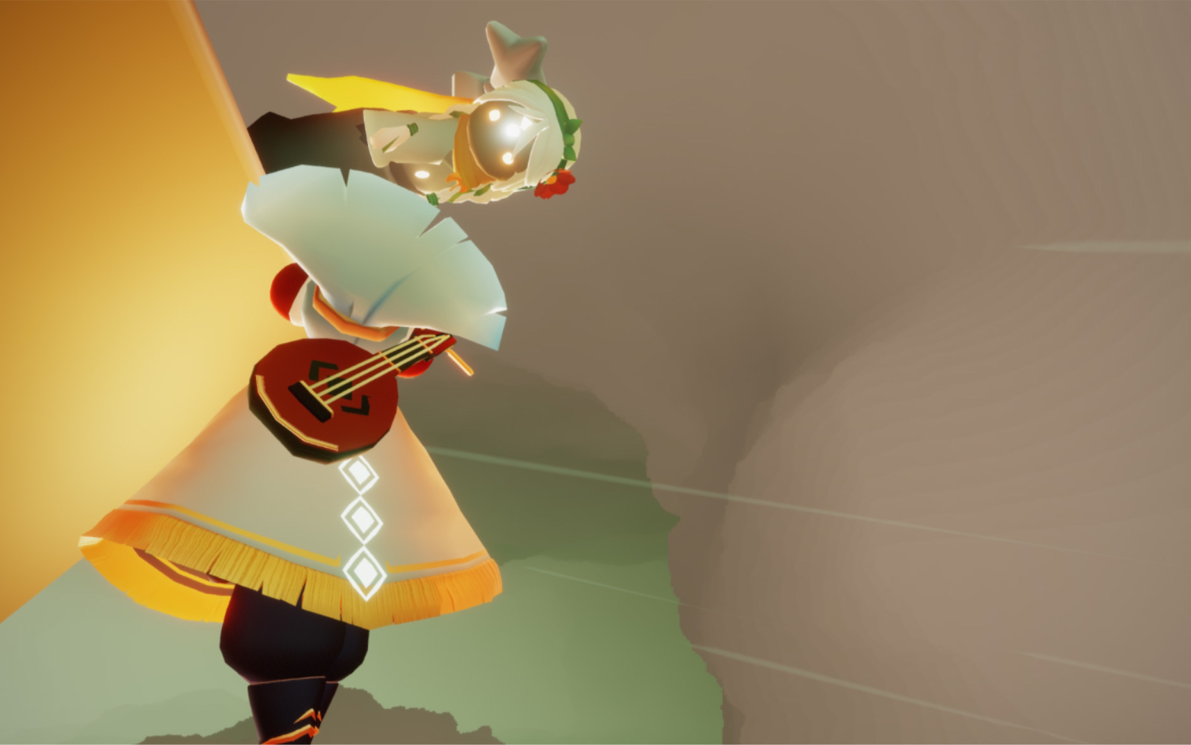 sky光遇 蹲点了暮土的白冥龙,又怕又要录