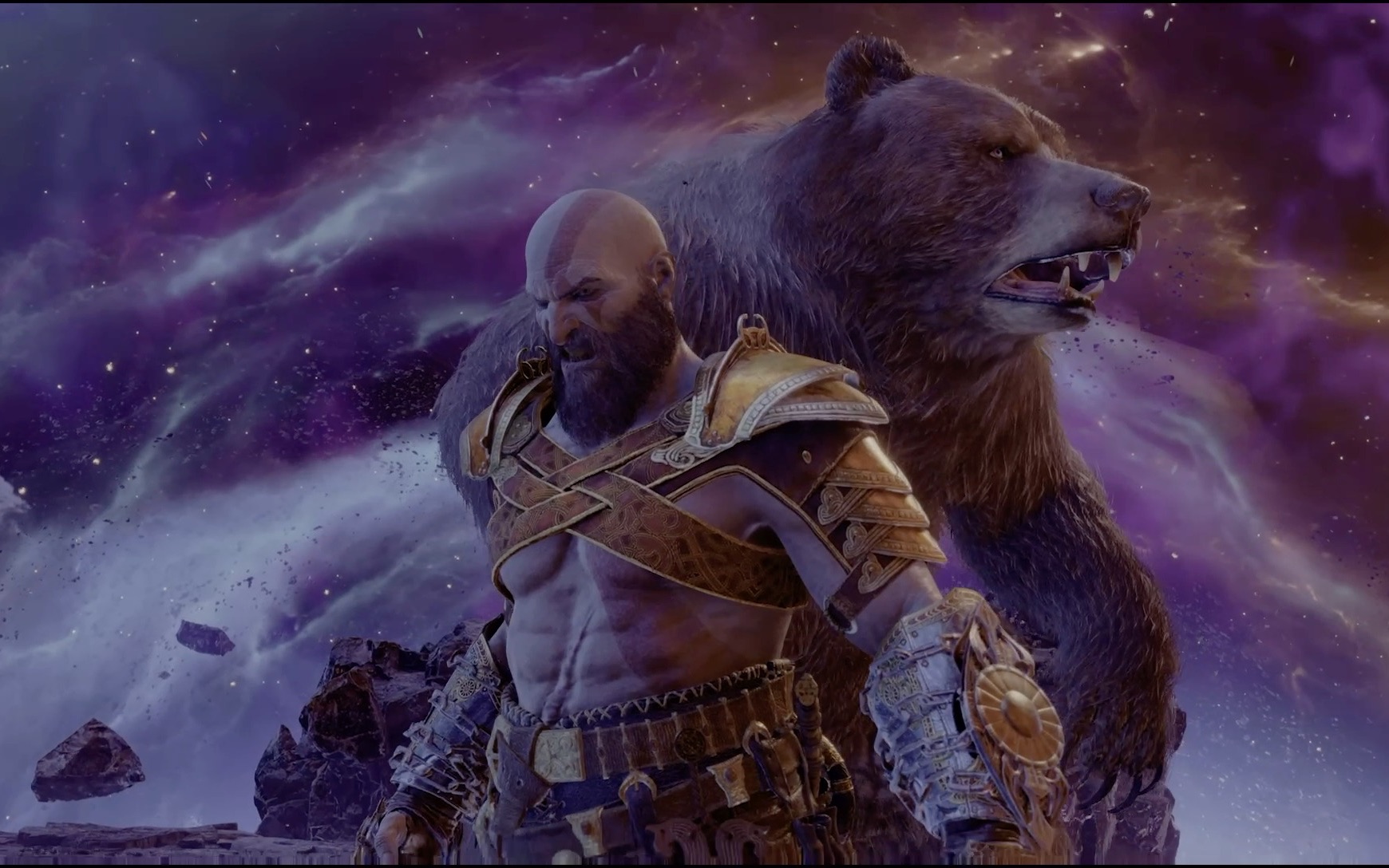 【god of war ragnar02k】战神5 诸神黄昏 初见最震撼的cg和处决