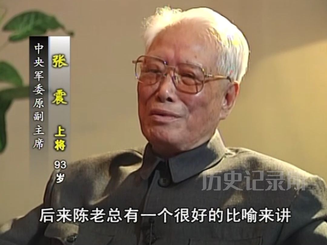 张震上将回忆解放战争