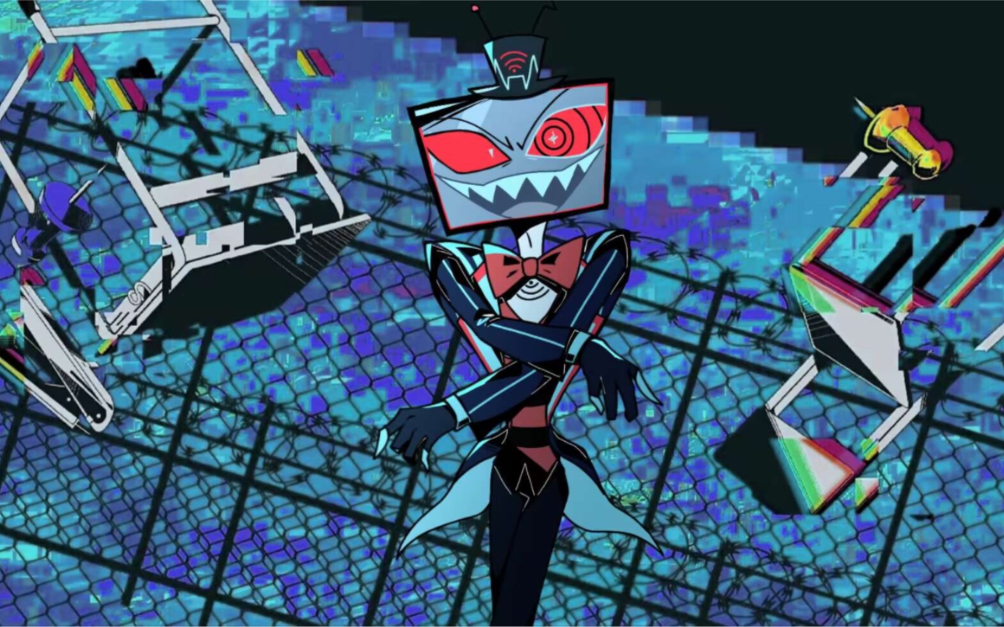 【地狱客栈/ai vox】【手书】バグ (故障) 但是是vox来唱