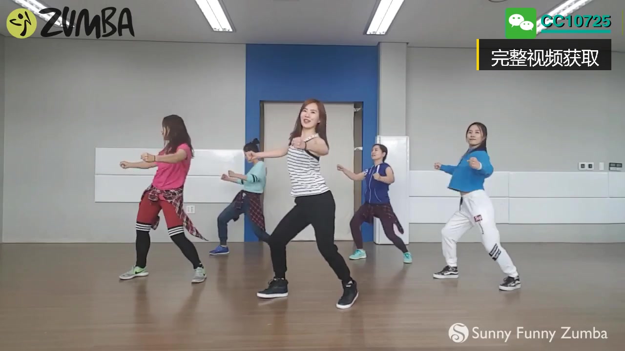 暴汗尊巴健身燃脂减肥课程教学视频