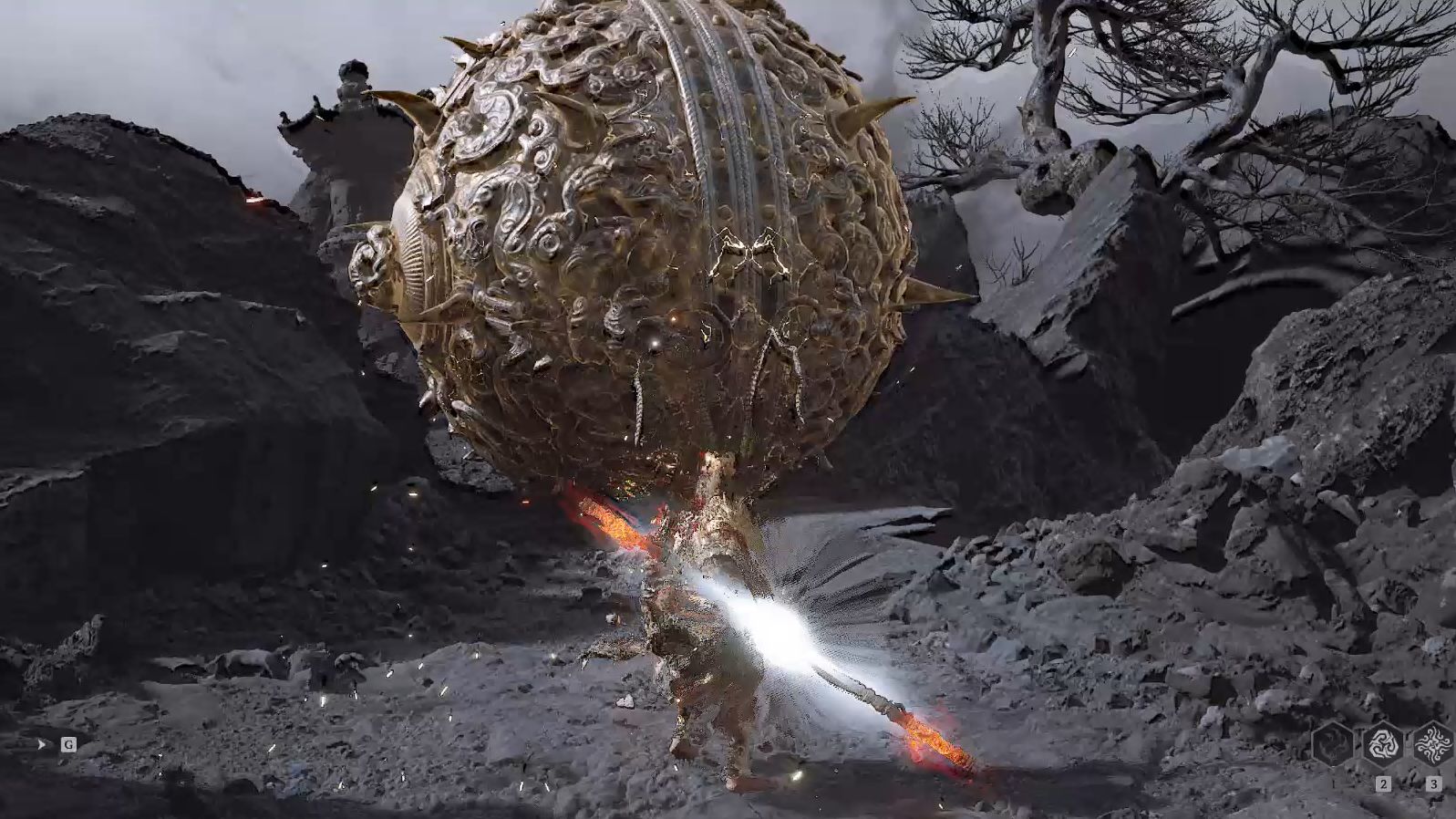 【黑神话】四周目大圣10秒速通大铁球