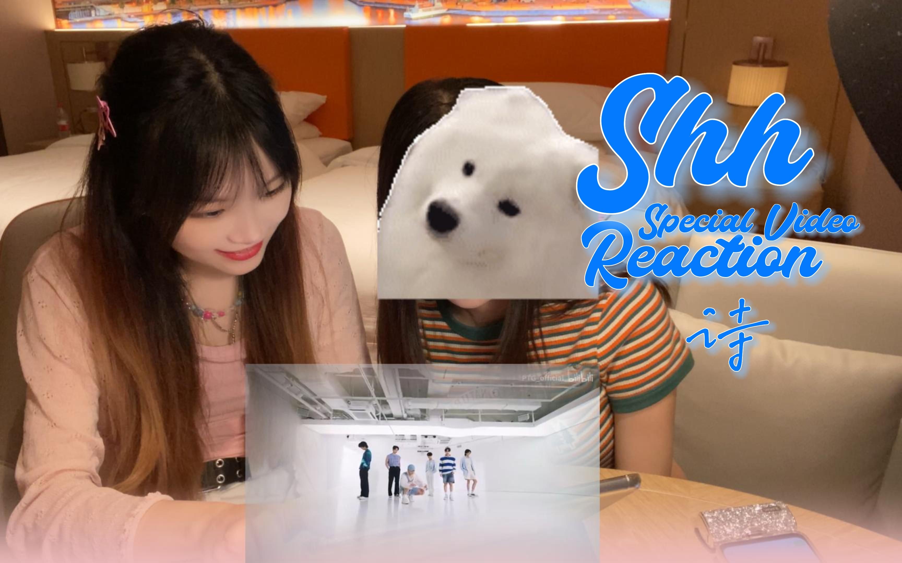 Reaction | 狗粉一起看狗人 PENTAGON 最新日本单曲《Shh(诗)》| 此曲阳间 夏日小空调一样的清爽 v哔哩哔哩bilibili