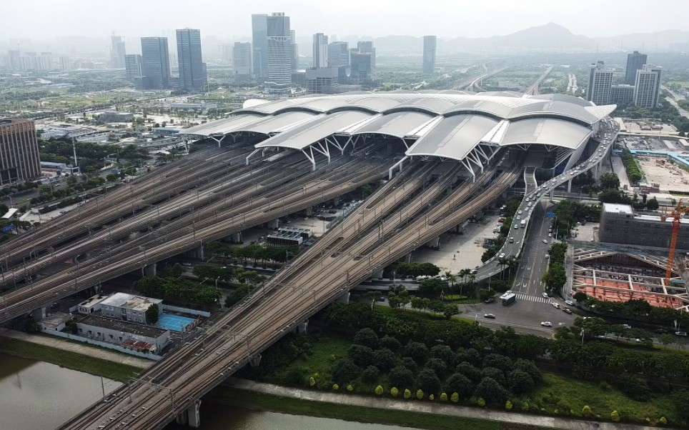 广东省广州市,带大家看看,中国最繁忙的高铁站“广州南站”哔哩哔哩bilibili