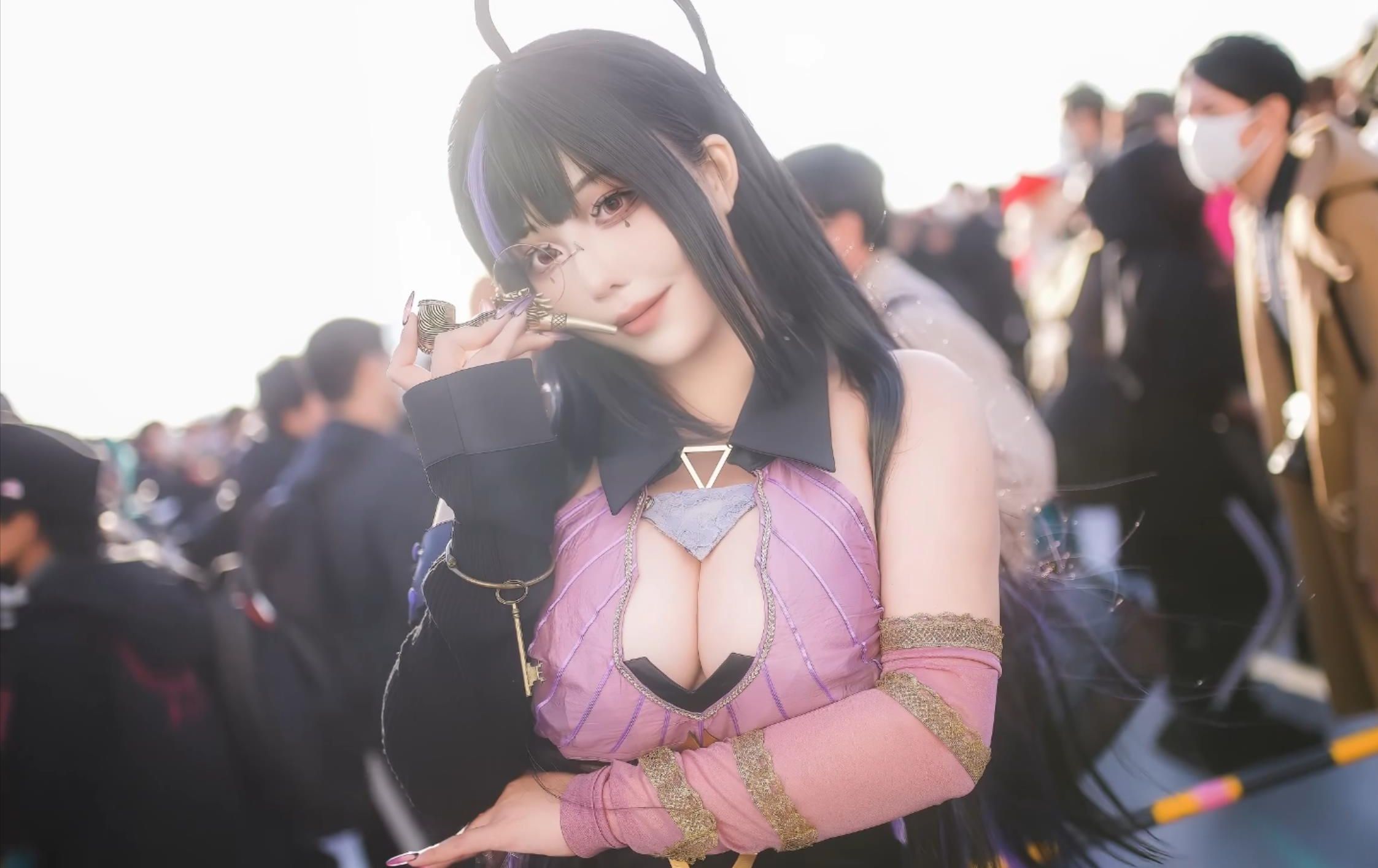 [图]睁眼看世界小日子樱花妹cosplay还是很可爱卡哇伊的