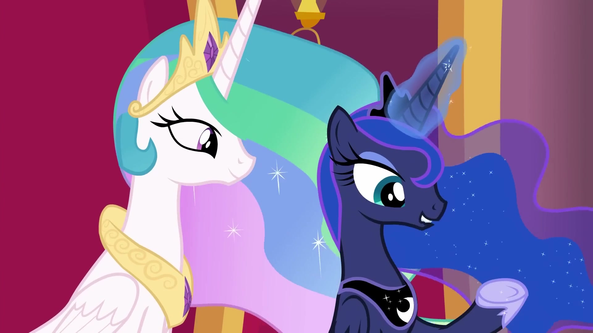 【第二十五集01】MLP Season 7 小马宝莉第七季 英文生肉 Episode 25  Shadow Play (Part 1)哔哩哔哩bilibili