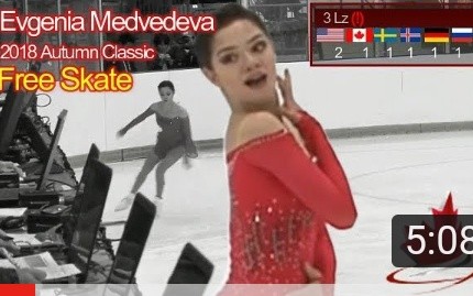 [图]［花滑］合乐替换 梅娃18-19赛季自由滑小分表分析 Evgenia Medvedeva - 2018 AC - FS Devil's Dance