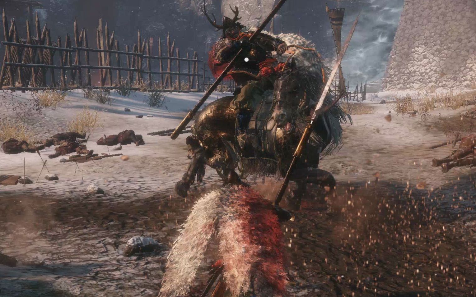 (只狼)鬼刑部:我只是试图战神我自己罢了."可恶,我好强"