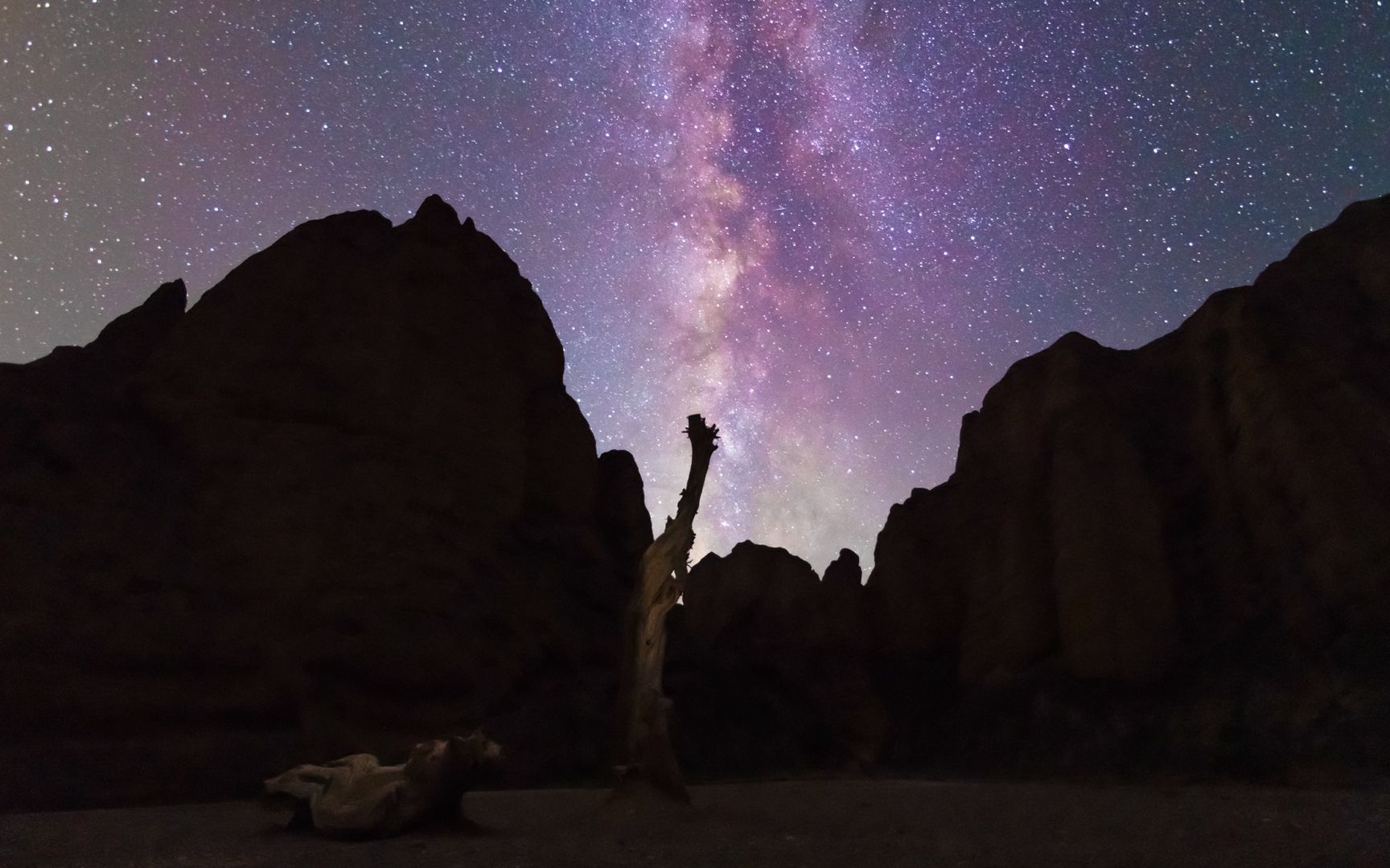 [图]中国星空甘肃古城石林~