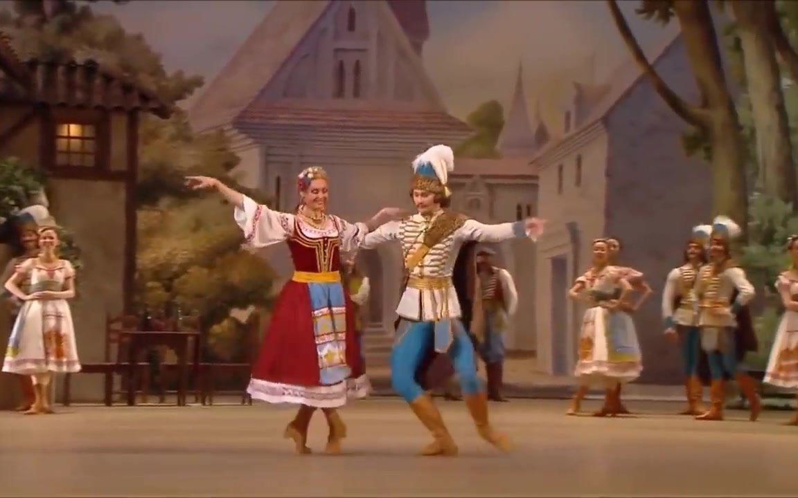 [图]波兰玛祖卡舞 Bolshoi Ballet Coppelia Mazurka_