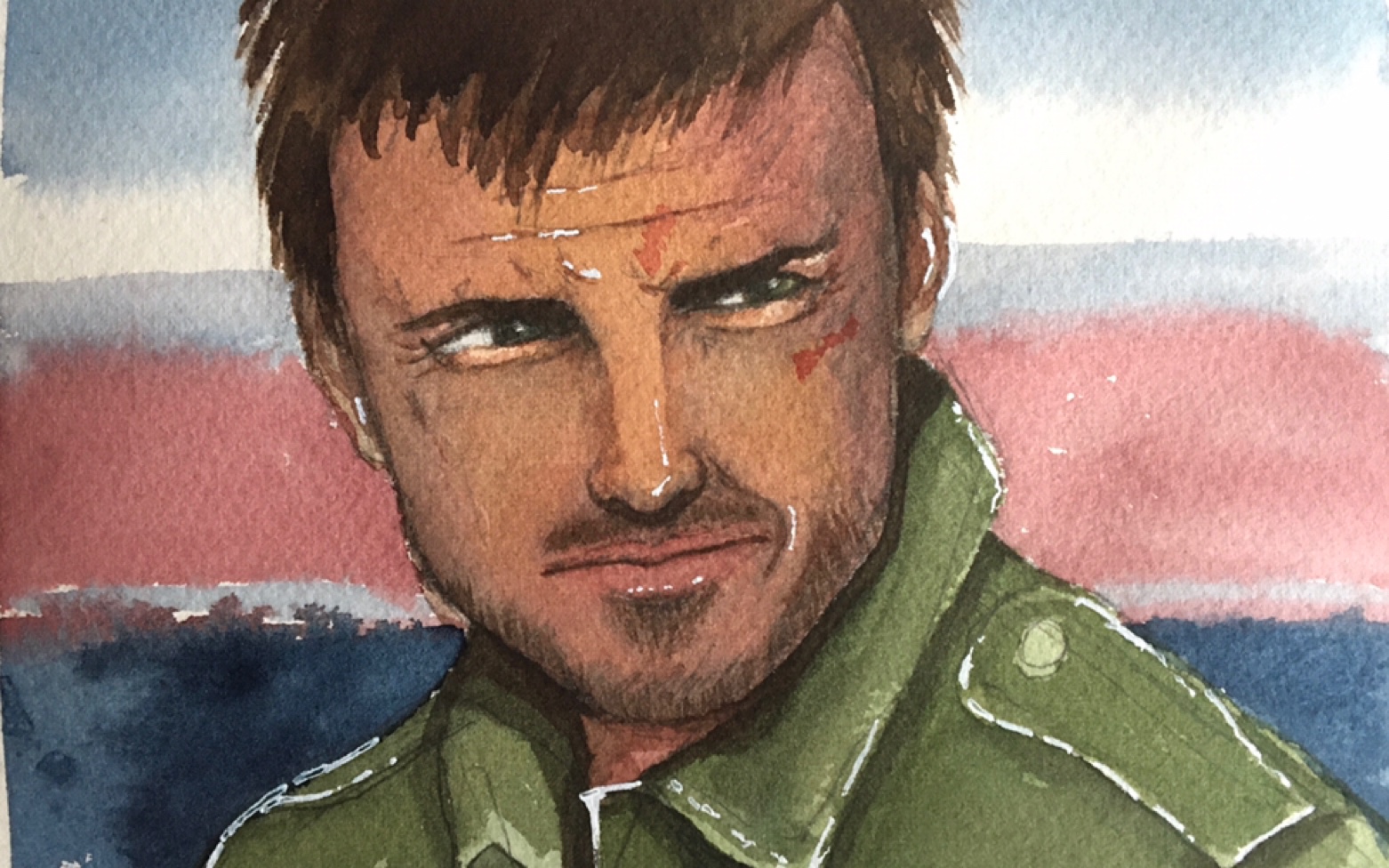 水彩绝命毒师小粉脸画糊了怎么办继续刻画细节能翻盘吗