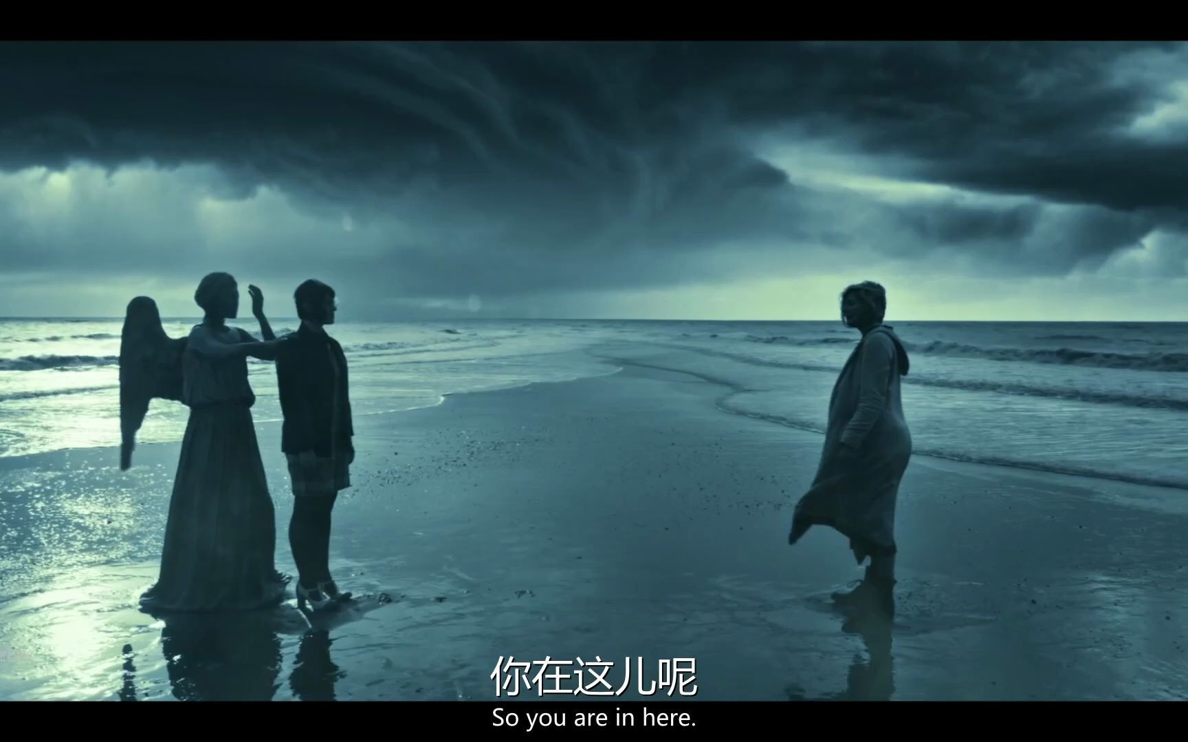 神秘博士哭泣天使寻求博士帮助这个人类是我的庇护所