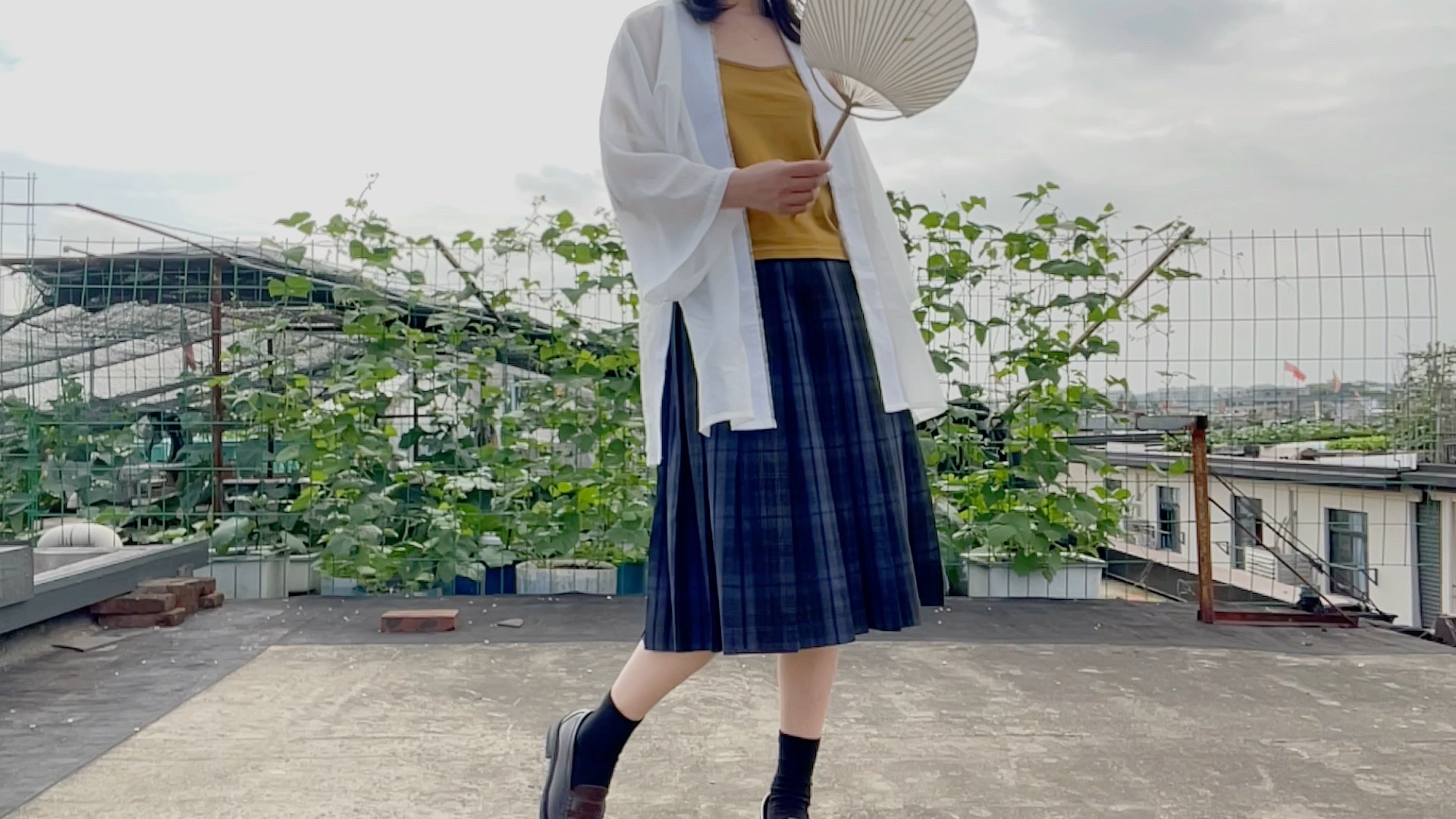 汉服与jk格裙的混搭分享