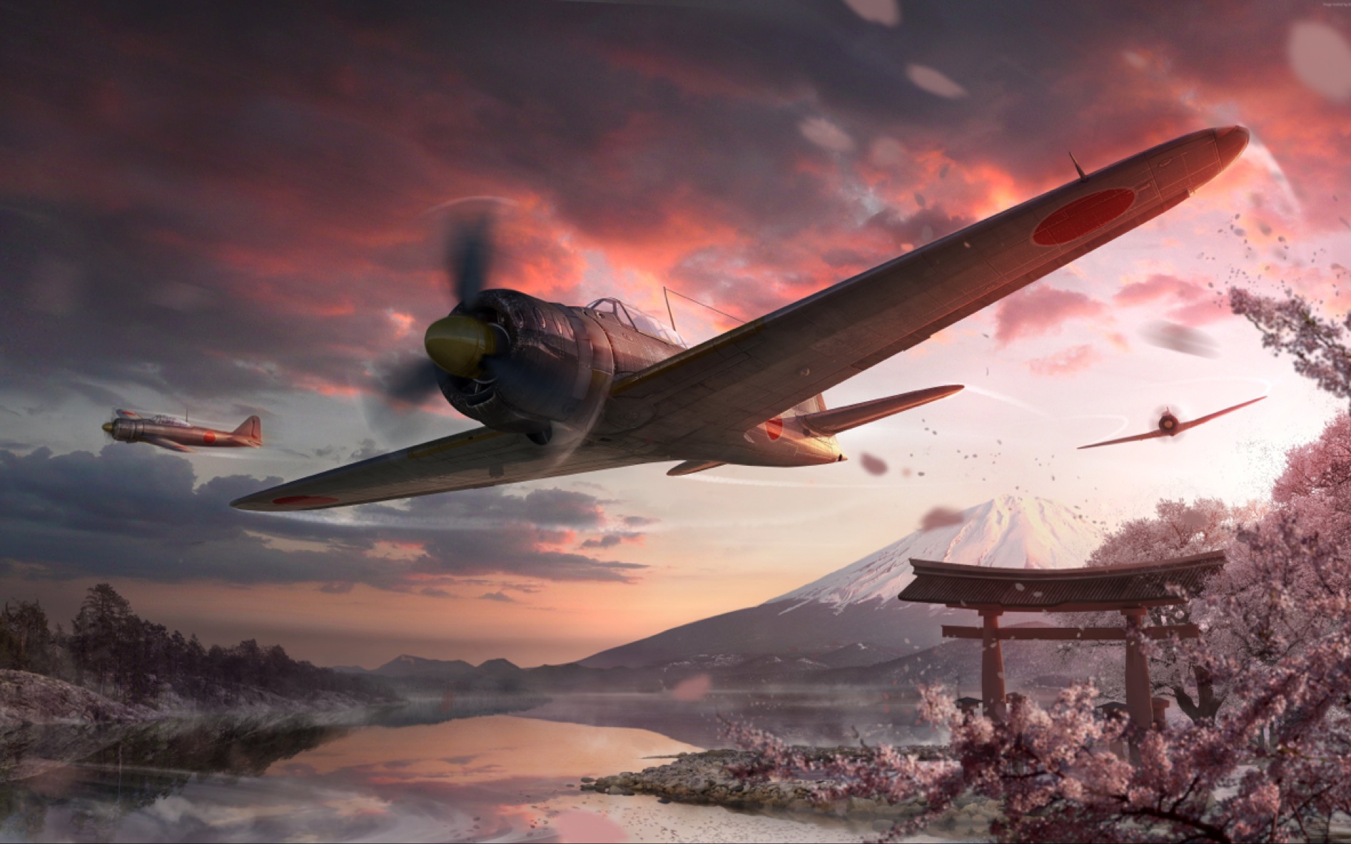 珍珠港零式战斗机试飞