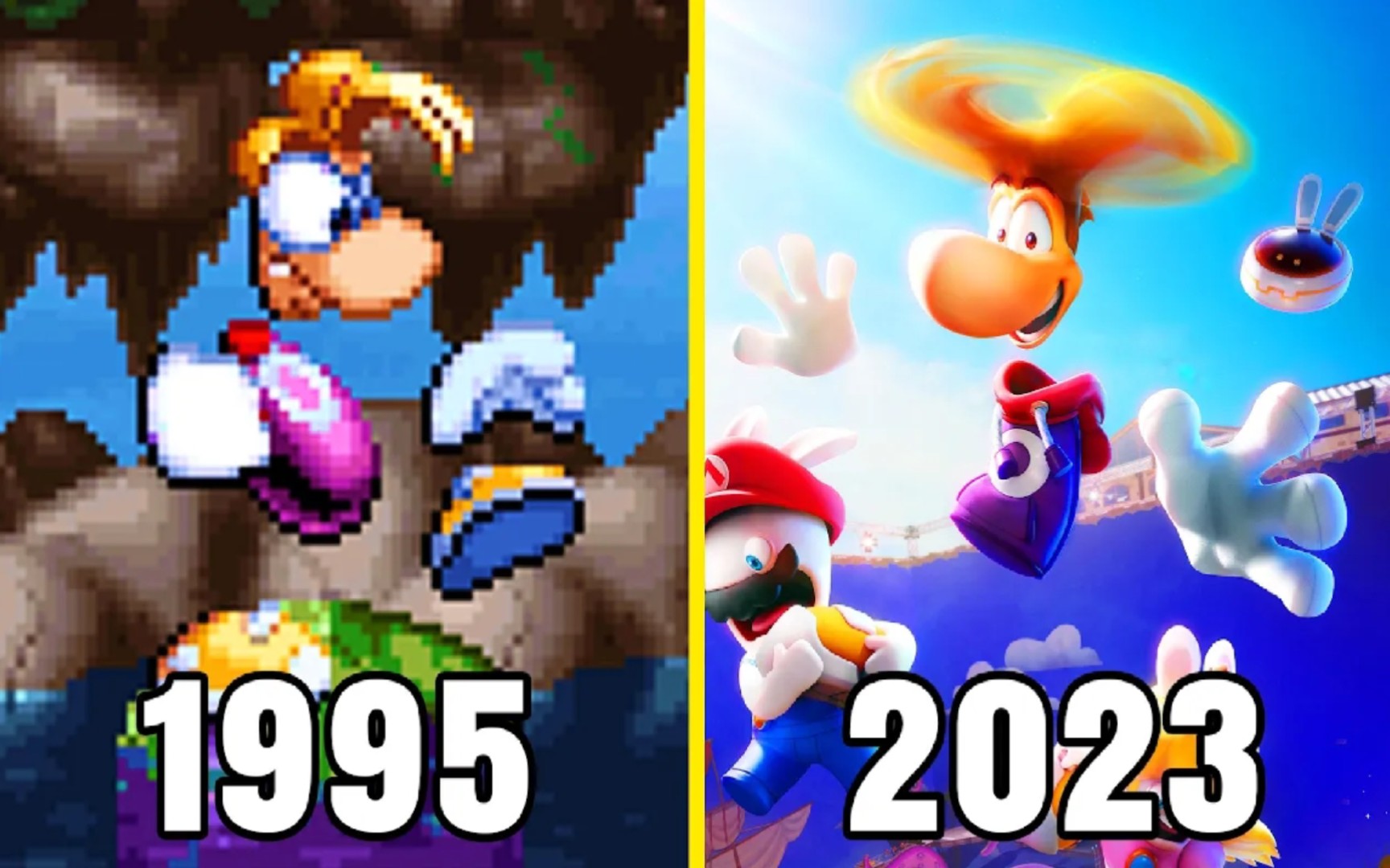 雷曼Rayman [游戏进化史19952023]哔哩哔哩bilibili游戏杂谈