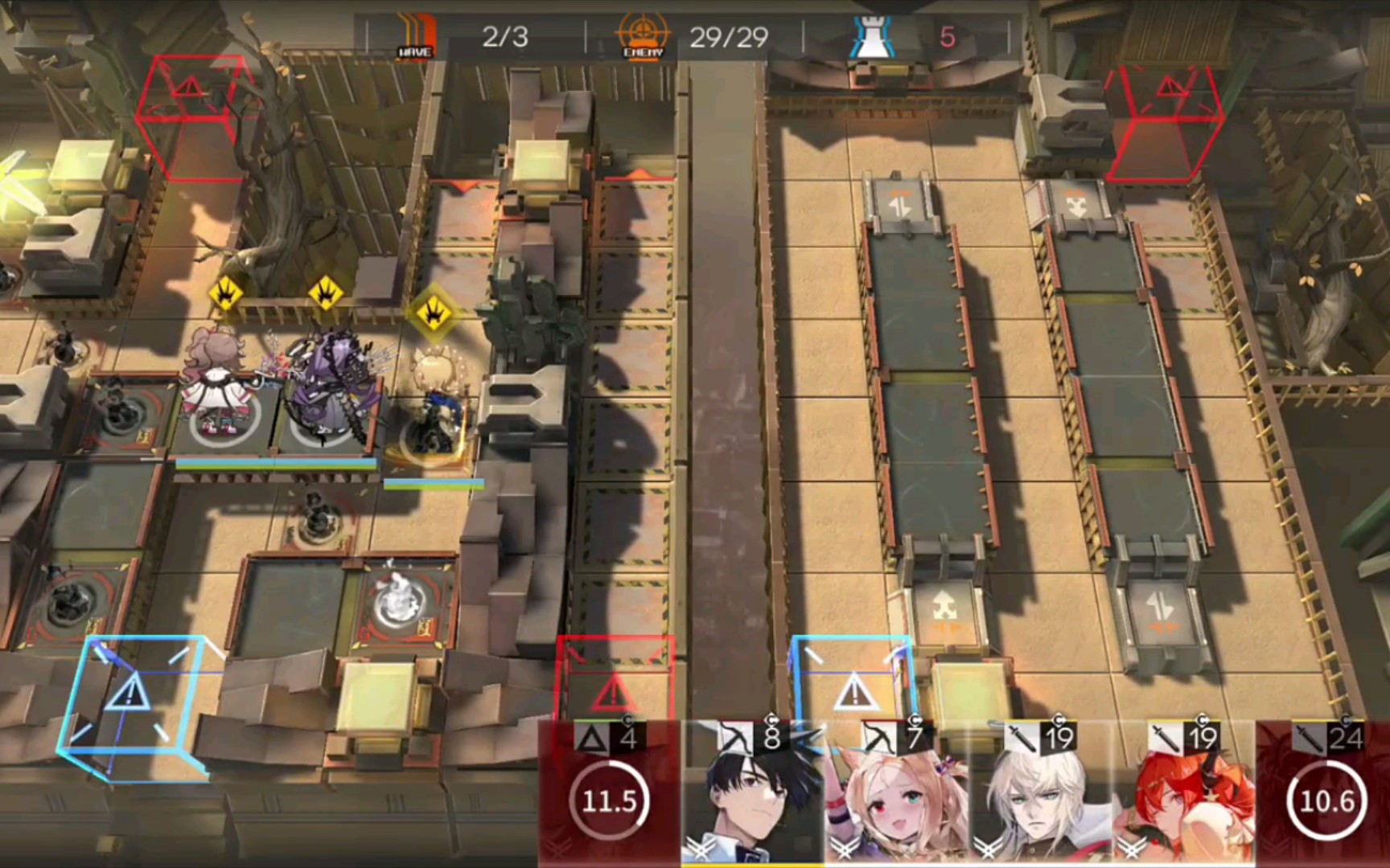 《明日方舟》关卡tn—4辞旧岁通关视频