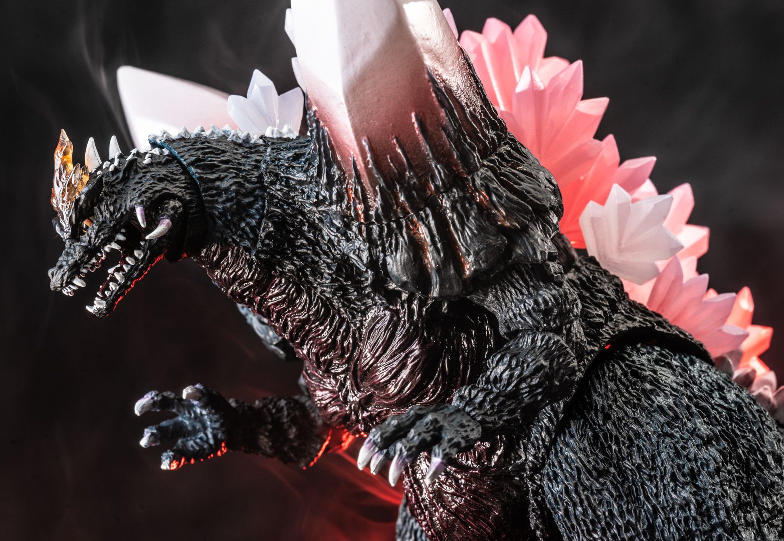 平成死敌,恐怖君临!万代魂限定shm 太空哥斯拉1994评测