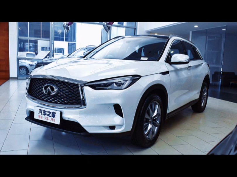 22款英菲尼迪qx50四驱菁英指导价 368800颜色 灰 蓝 红 白生产日期 21