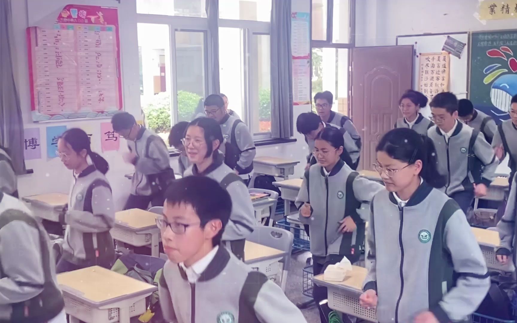 平湖市文涛中学体育大课间活动集锦